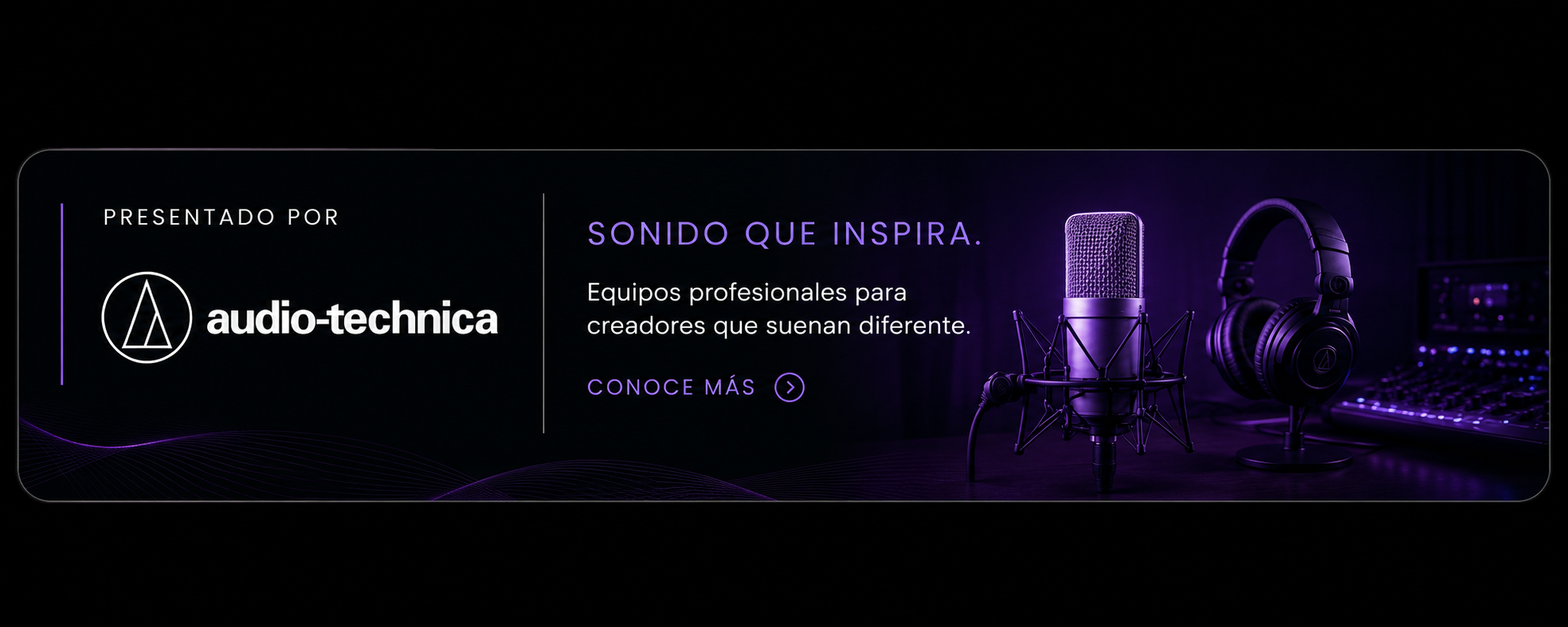 Presentado by Audiotecnica